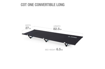 Image of Helinox Cots One Convertible Long, Black, 10646R1