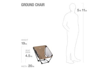 Image of Helinox Ground Chair, Coyote Tan, 10503R1