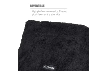 Image of Helinox High-Back Seat Warmer Chair Two, Black Fleece, 12480
