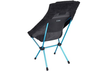 Image of Helinox High-Back Seat Warmer Sunset/Beach Chair, Black Fleece, 12481