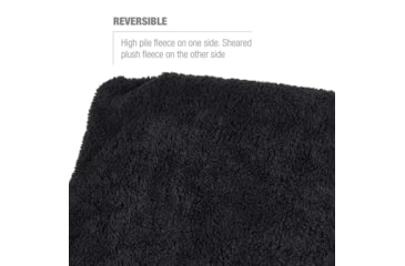 Image of Helinox High-Back Seat Warmer Sunset/Beach Chair, Black Fleece, 12481