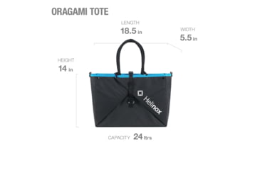 Image of Helinox Origami Tote, Black, 11454