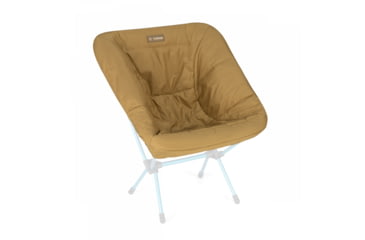 Image of Helinox Quilted Warmers Chair One/Zero/Swivel, Black/Coyote Tan, 10002781