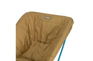 Image of Helinox Quilted Warmers Chair One/Zero/Swivel, Black/Coyote Tan, 10002781