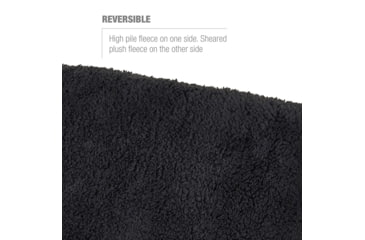 Image of Helinox Reversible Seat Warmer One/Zero/Swivel, Black Fleece, 12479