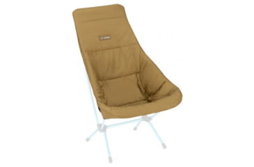 Image of Helinox Reversible Seat Warmer, Quilted, Chair Two, Black/Coyote Tan, 10002783