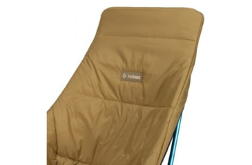 Image of Helinox Reversible Seat Warmer, Quilted, Chair Two, Black/Coyote Tan, 10002783