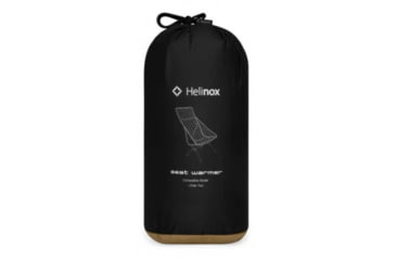 Image of Helinox Reversible Seat Warmer, Quilted, Chair Two, Black/Coyote Tan, 10002783