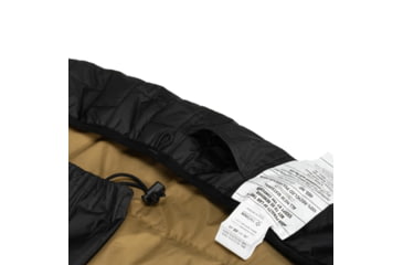 Image of Helinox Reversible Seat Warmer, Quilted, Savanna/Playa Chair, Black/Coyote Tan, 10002785