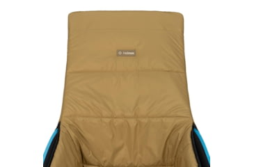 Image of Helinox Reversible Seat Warmer, Quilted, Savanna/Playa Chair, Black/Coyote Tan, 10002785