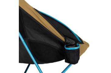 Image of Helinox Reversible Seat Warmer, Quilted, Savanna/Playa Chair, Black/Coyote Tan, 10002785