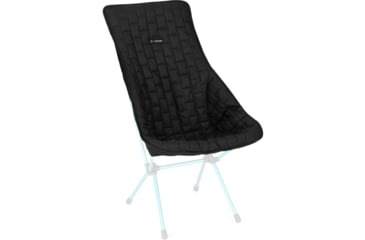 Image of Open Box, Dealer Demo, Helinox Reversible Seat Warmer, Quilted, Sunset/Beach Chair, Black/Coyote Tan, 10002784