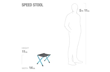 Image of Helinox Speed Stool, Black, 14501