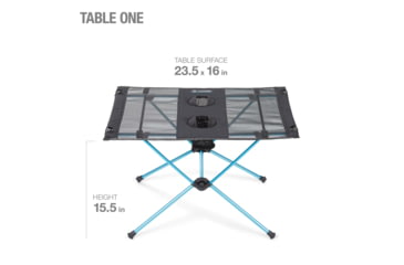 Image of Helinox Table One, Black, 11001
