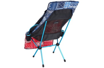 Image of Helinox Toasty Savanna/Playa Chair, Blue &amp; Red Bandana, 12495