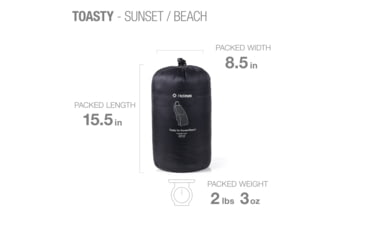 Image of Helinox Toasty, Sunset/Beach Chair, Black, Sunset Chair/Beach Chair, 12467