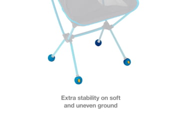 Image of Helinox Vibram Ball Feet Set, Blue, 45mm, 12788