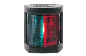 Image of Hella Marine Incandescent Bi-Color Navigation 12V LED Light w/ Housing, 1nm, Black, 3562045
