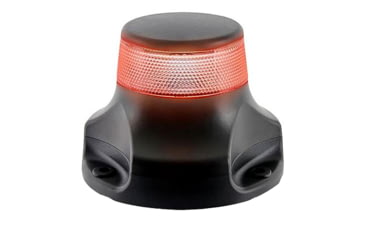 Image of Hella Marine NaviLED 360 All Round LED Light w/ Black Housing / Surface Mount, 2nm, Red, 980910521