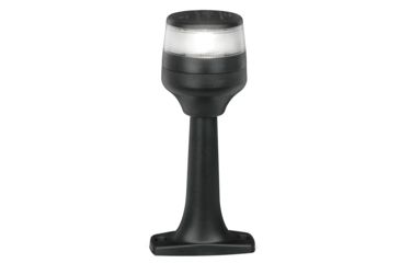 Image of Hella Marine NaviLED 360 Compact All Round 2nm LED Lamp, Fold Down Base, Fixed Mount, 2 Nautical Miles Visibility, Black, 8in, 980960231