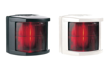 Image of Hella Marine Port Navigation Light, Black, White