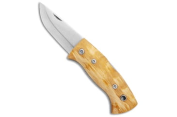 Image of Helle Helle Knives Kletten Folding Knife 2.5&quot; Satin #662, Wood, Sandvik 12C27, adult, BHQ-104025