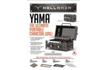 Image of HELLRAZR Tear Sheet, Black, HELL-POP-TS-BIL