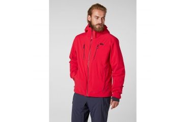 Image of Helly Hansen Alpha 3.0 Jacket, Flag Red, Large 65551-110-L