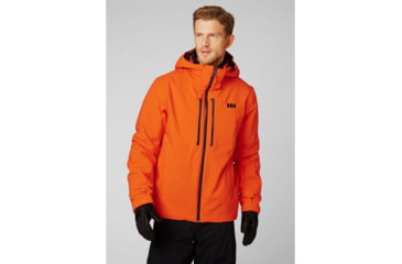 Image of Helly Hansen Alpha Lifaloft Jacket - Mens, Bright Orange, Extra Large, 65667-226-XL