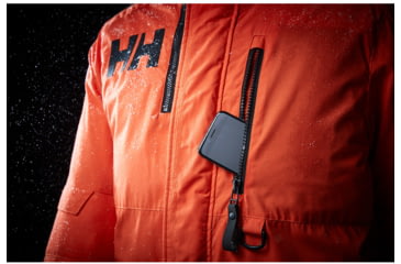 Image of Helly Hansen Arctic Patrol Parka - Mens, Bright Orange, Large, 53320-226-L