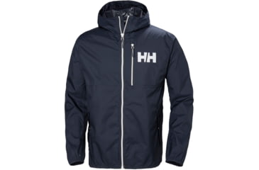 Image of Helly Hansen Belfast Rain Jacket - Mens, Navy, Extra Large, 53271-597-XL