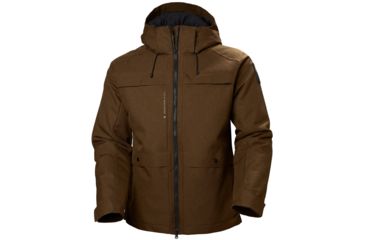 Image of Helly Hansen Chill Parka - Mens, Bark Brown, Large, 53145-763-L