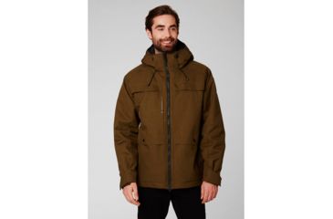 Image of Helly Hansen Chill Parka - Mens, Bark Brown, Large, 53145-763-L