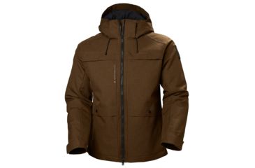Image of Helly Hansen Chill Parka - Mens, Bark Brown, Large, 53145-763-L