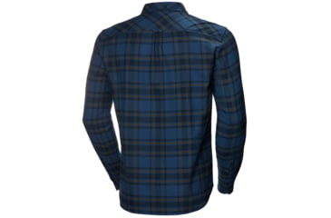 Image of Helly Hansen Classic Check Long Sleeve Shirt - Mens, Blue Fog Plaid, 2XL, 62923-625-2XL
