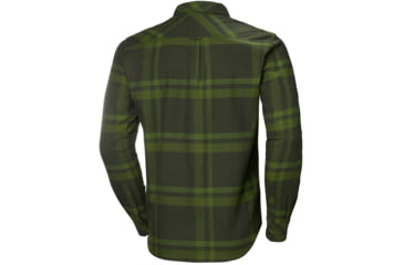 Image of Helly Hansen Classic Check Long Sleeve Shirt - Mens, Forest Night Plaid, Large, 62923-469-L
