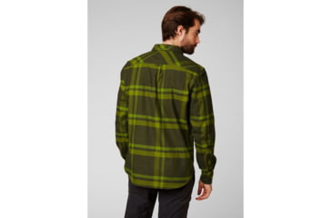 Image of Helly Hansen Classic Check Long Sleeve Shirt - Mens, Forest Night Plaid, Large, 62923-469-L