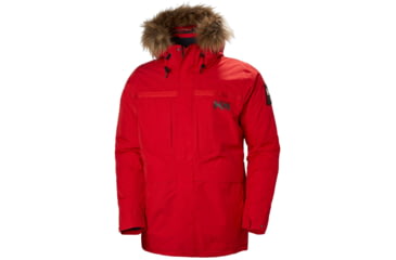 Image of Helly Hansen Coastal 2 Parka - Mens, Flag Red, Medium, 54408-110-M