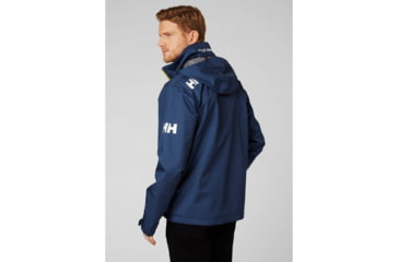Image of Helly Hansen Crew Hooded Jacket - Mens, North Sea Blue, Extra Large, 33875-603-XL