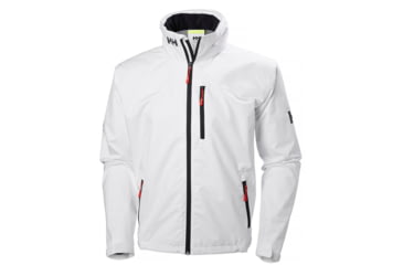 Image of Helly Hansen Crew Hooded Jacket - Mens, White, L, 33875-001-L