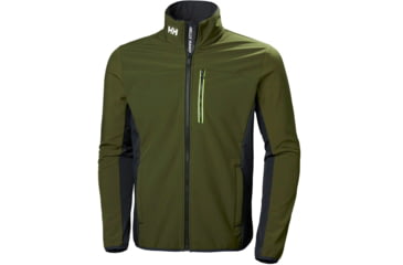 Image of Helly Hansen Crew Softshell Jacket - Mens, Forest Night, Extra Large, 54412-469-XL