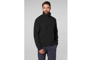Image of Helly Hansen Daybreaker 1/2 Zip Fleece - Men's, Black, 3XL, 50844-990-3XL