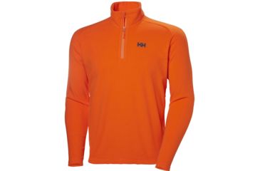 Image of Helly Hansen Daybreaker 1/2 Zip Fleece - Mens, Bright Orange, 2XL, 50844-226-2XL