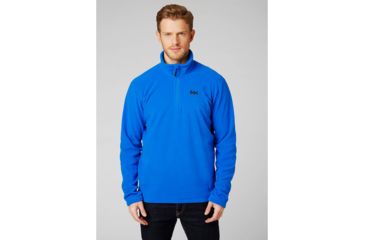 Image of Helly Hansen Daybreaker 1/2 Zip Fleece - Mens, Electric Blue, 2XL, 50844-639-2XL