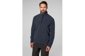 Image of Helly Hansen Daybreaker 1/2 Zip Fleece - Mens, Graphite Blue, XXL, 50844-994-2XL