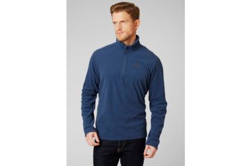 Image of Helly Hansen Daybreaker 1/2 Zip Fleece - Mens, North Sea Blue, Large, 50844-603-L