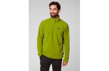 Image of Helly Hansen Daybreaker 1/2 Zip Fleece - Mens, Wood Green, 2XL, 50844-407-2XL