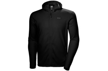 Image of Helly Hansen Daybreaker Hooded Fleece Jacket - Mens, Black, Extra Large, 51869-990-XL