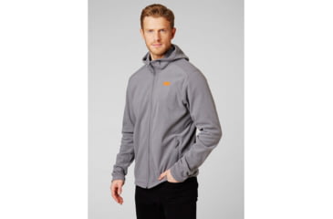 Image of Helly Hansen Daybreaker Hooded Fleece Jacket - Mens, Quiet Shade, Extra Large, 51869-971-XL