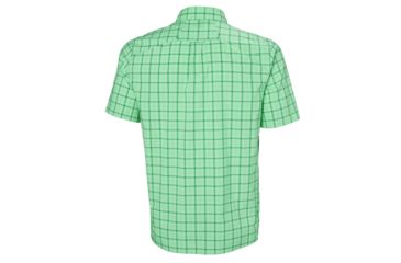 Image of Helly Hansen Fjord Qd Short Sleeve Shirt - Mens, Pepper Green Check, 2XL, 34048471-2XL